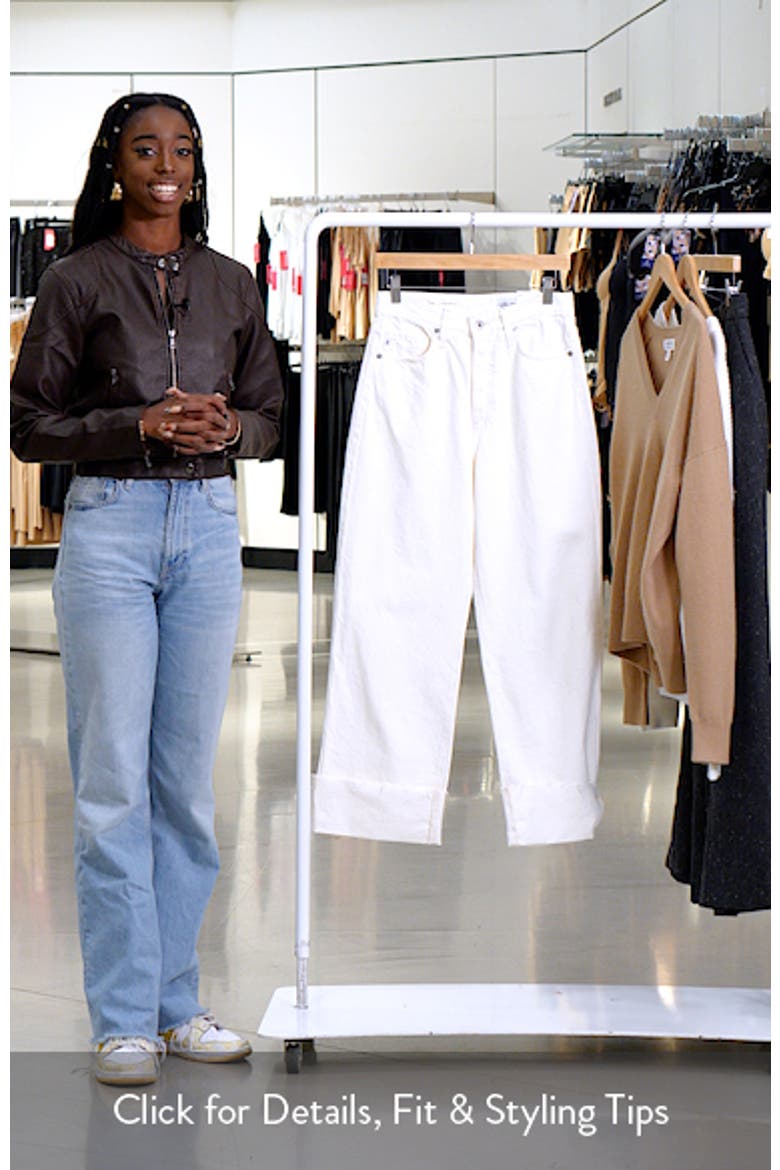 Kora High Waist Ankle Wide Leg Jeans video