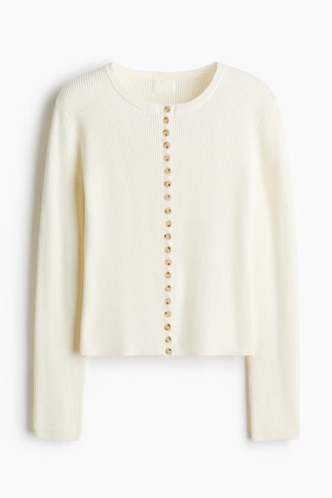 Ribbed Cardigan