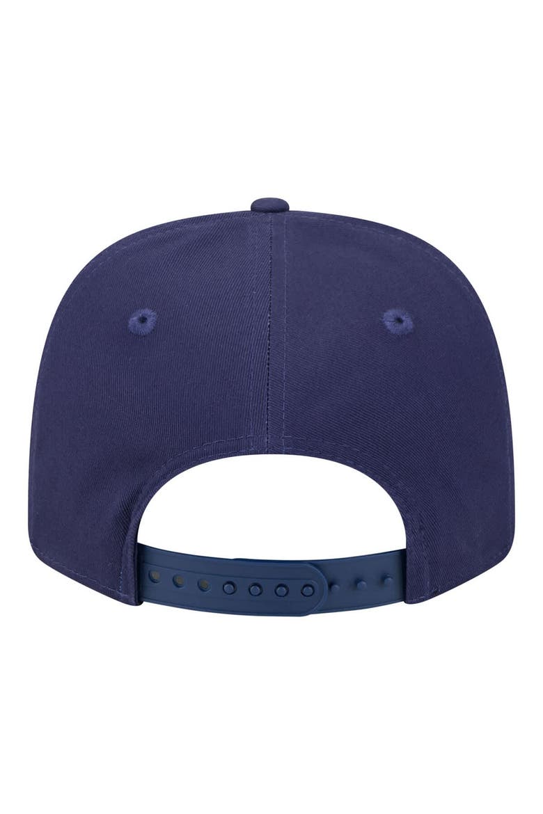 Men's New Era Navy Georgetown Hoyas Wordmark Rope 9SEVENTY Stretch-Snap Hat, Alternate, color, Navy