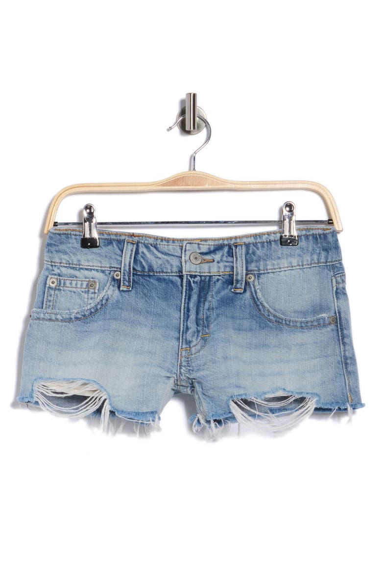 Lucky Brand Festival Low Rise Denim Shorts, Main, color, So What Wash