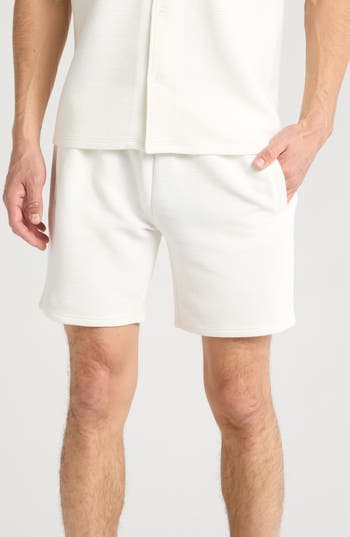 Fleece Factory Rhone Shorts In Ivory