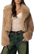EDIKTED Sierra Faux Fur Jacket
