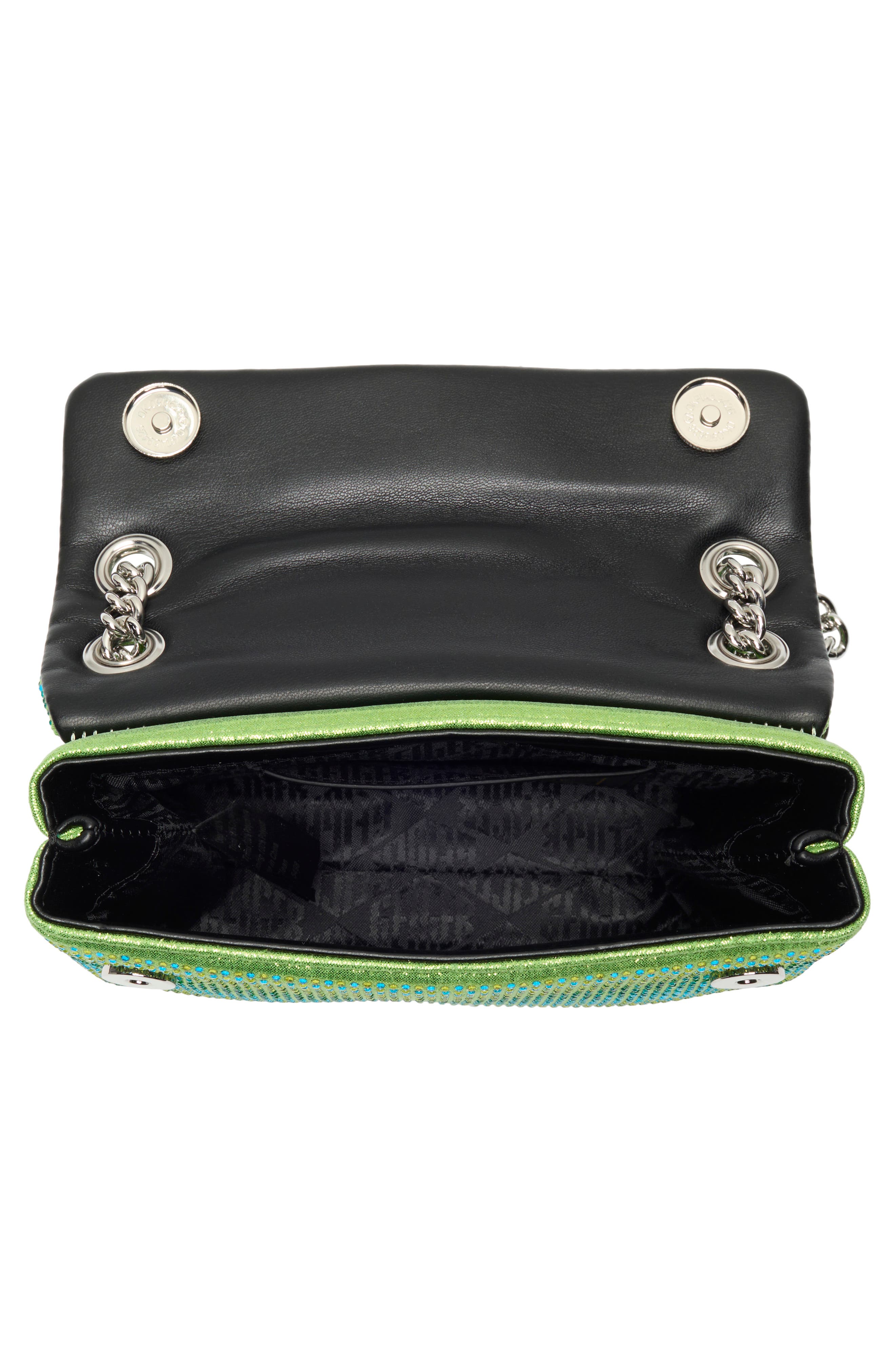 Kurt Geiger London Mini Brixton Crossbody Bag, Alternate, color, Open Green
