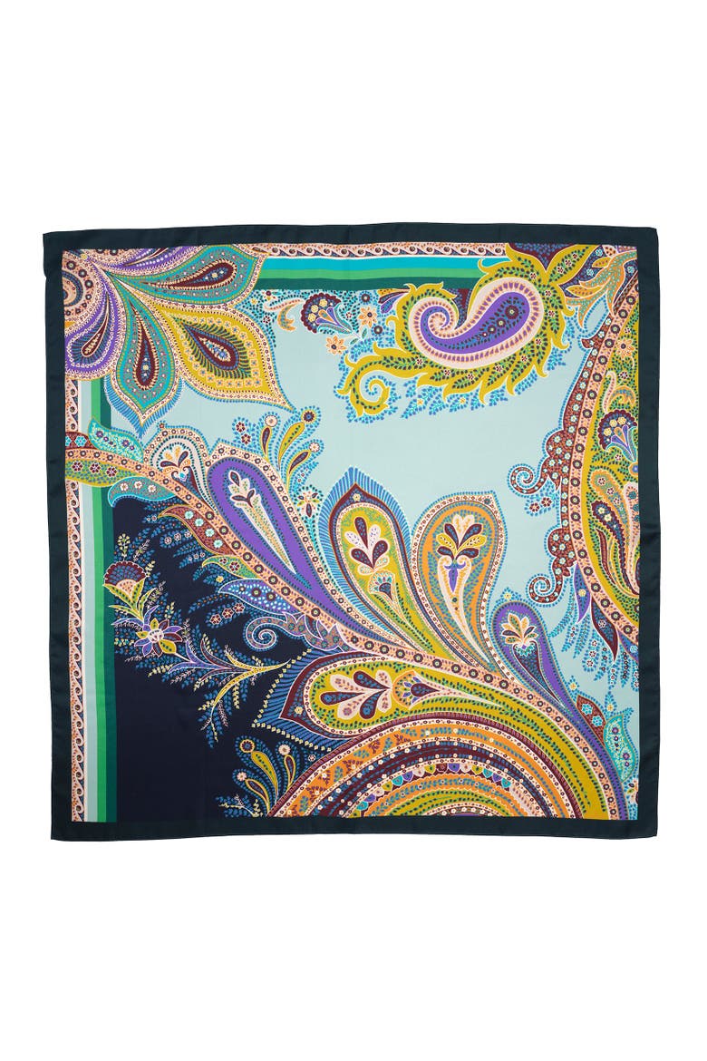 Parlor Paisley Square, Main, color, Navy