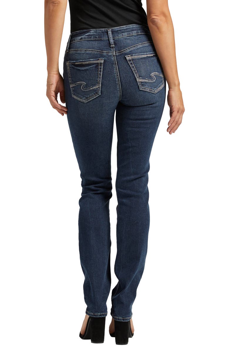 Silver Jeans Co. Suki Straight Leg Jeans, Alternate, color, Indigo