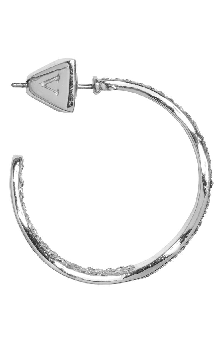 Vince Camuto Pavè Hoop Earrings, Alternate, color, 