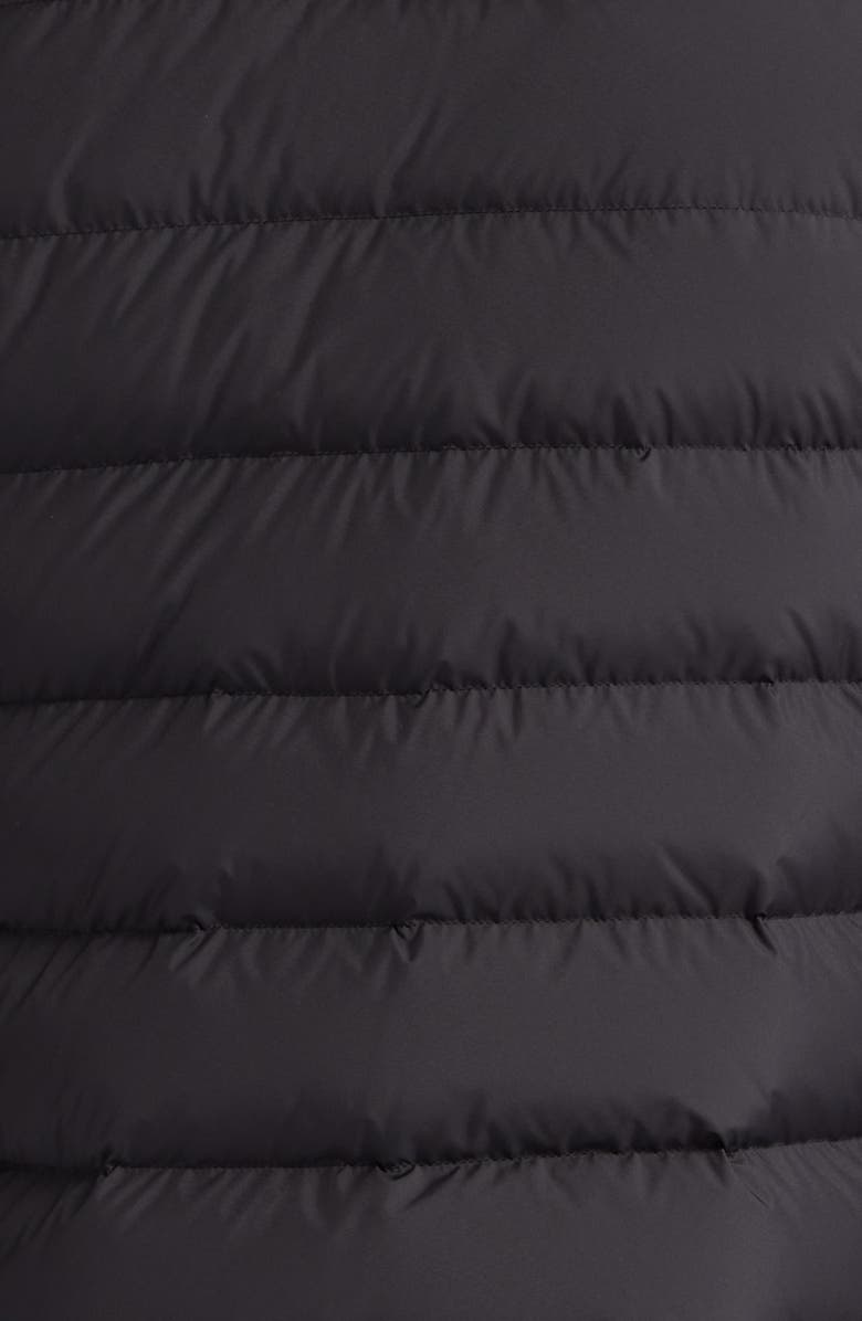 Moncler Authie Matte Biker Puffer Jacket, Alternate, color, 