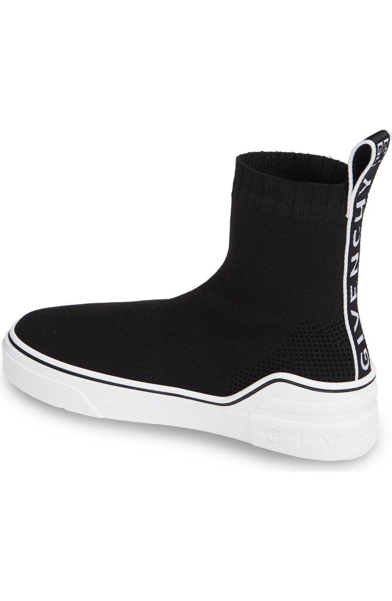 Givenchy George V Hi Sock Sneaker, Alternate, color,
