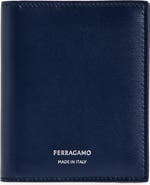 FERRAGAMO Classic Tall Leather Bifold Wallet
