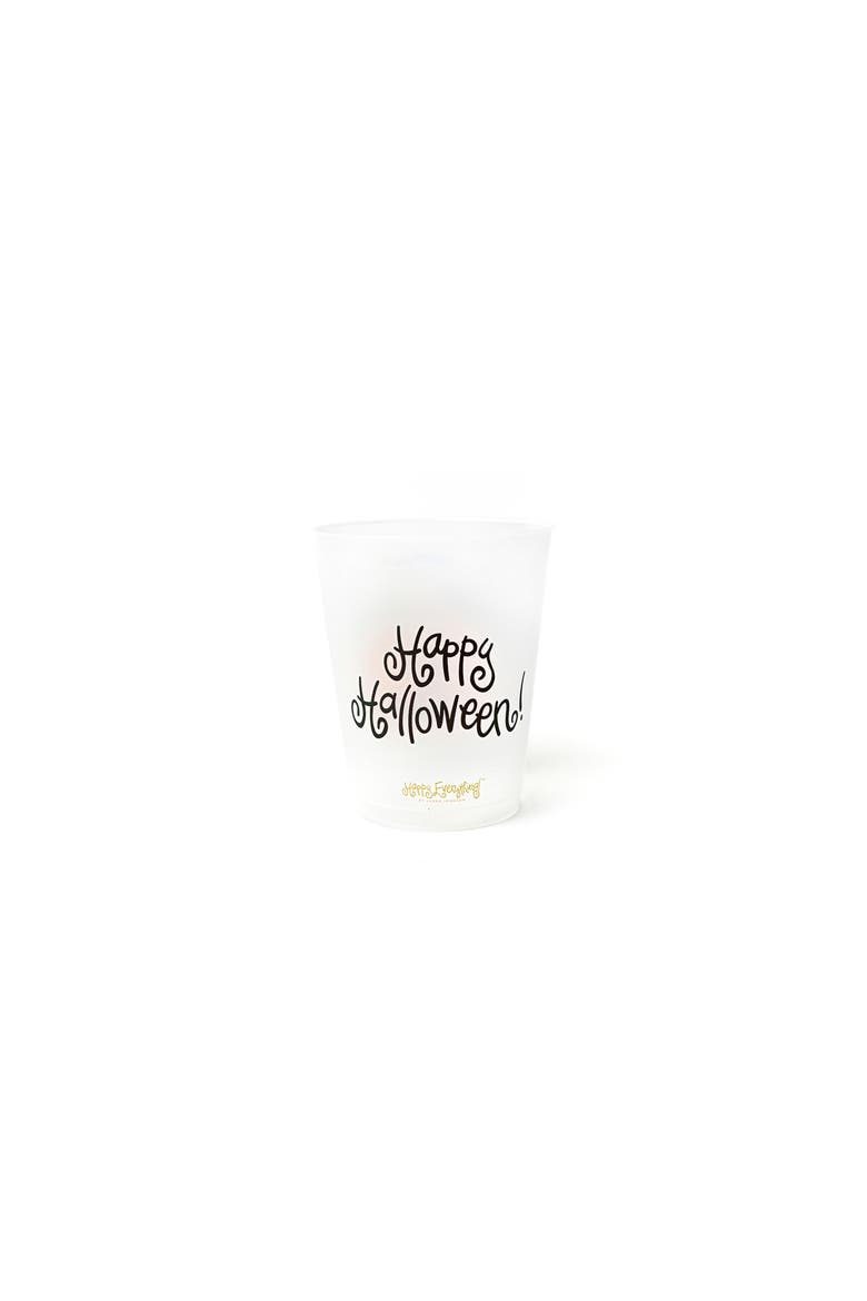 Treat Bucket Frosted Cups Set of 10, Alternate, color, Orange