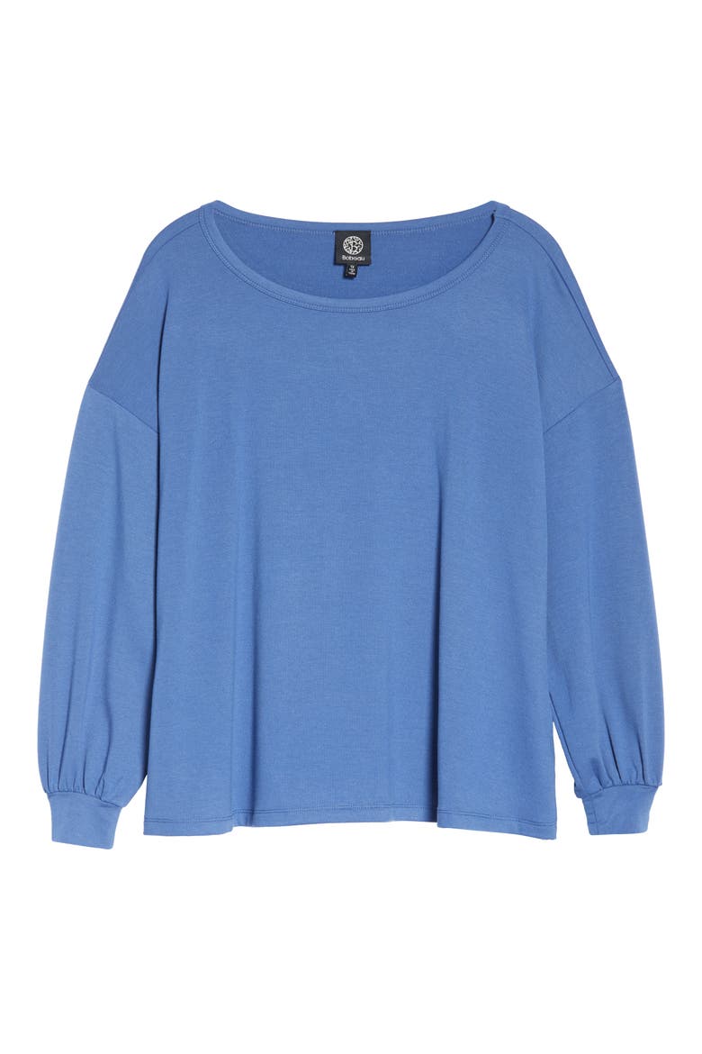 Bishop Sleeve Pullover, Alternate, color, DUTCH BLUE