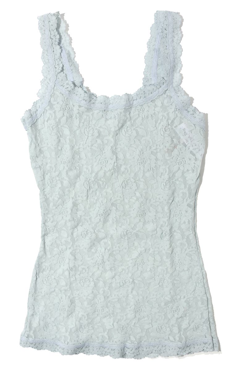 Hanky Panky Lace Camisole, Main, color, Pearl Grey