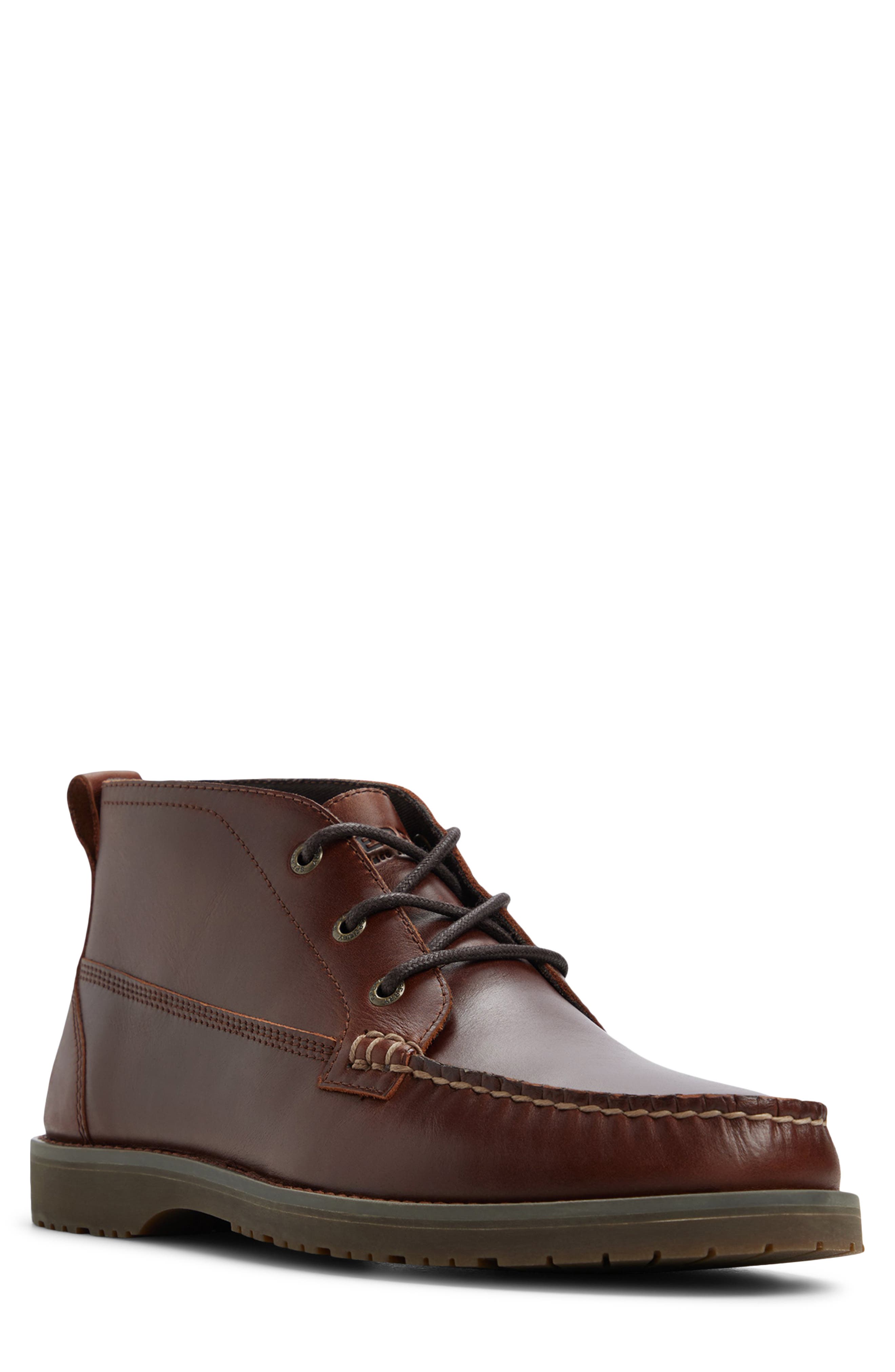 Mini Lug Mid Leather Boot, Main, color, OTHER BROWN