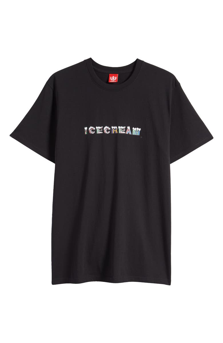ICECREAM Snowfall Graphic T-Shirt, Alternate, color, 