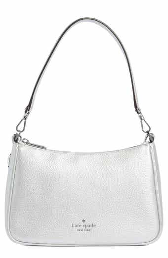 Kate Spade New York rosie metallic medium shoulder bag and pouch