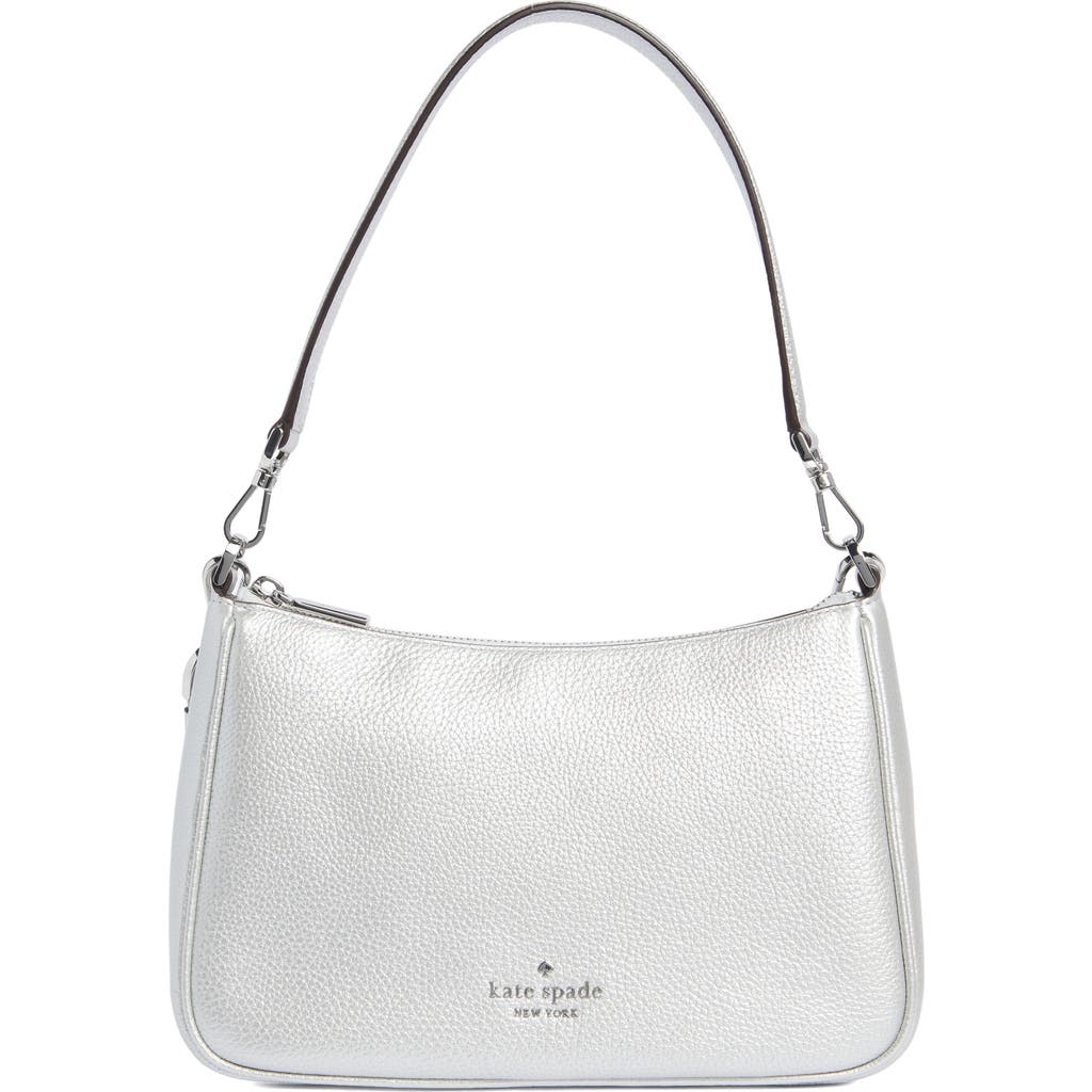 Kate Spade New York Rosie Metallic Medium Shoulder Bag And Pouch