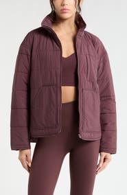 Zella Quilted Packable Jacket