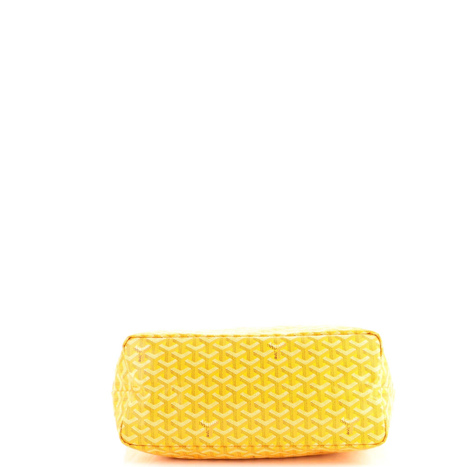 Pre-Owned Goyard Saint Louis Tote Coated Canvas PM, Alternate, color, Yellow