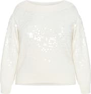 City Chic Braylin Embellished Sweater