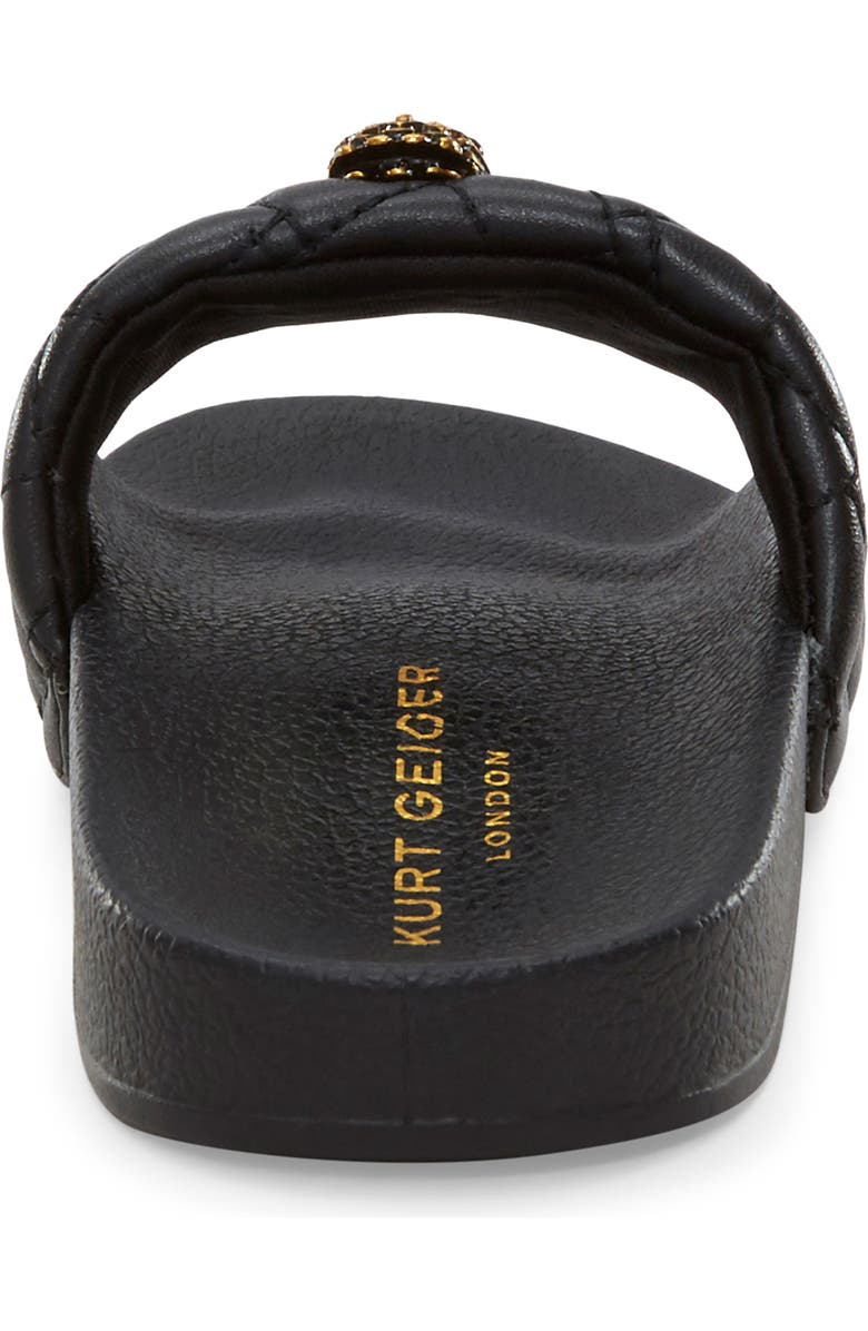 Kurt Geiger London Kids
Mini Meena Eagle Slide Sandal, Alternate, color,