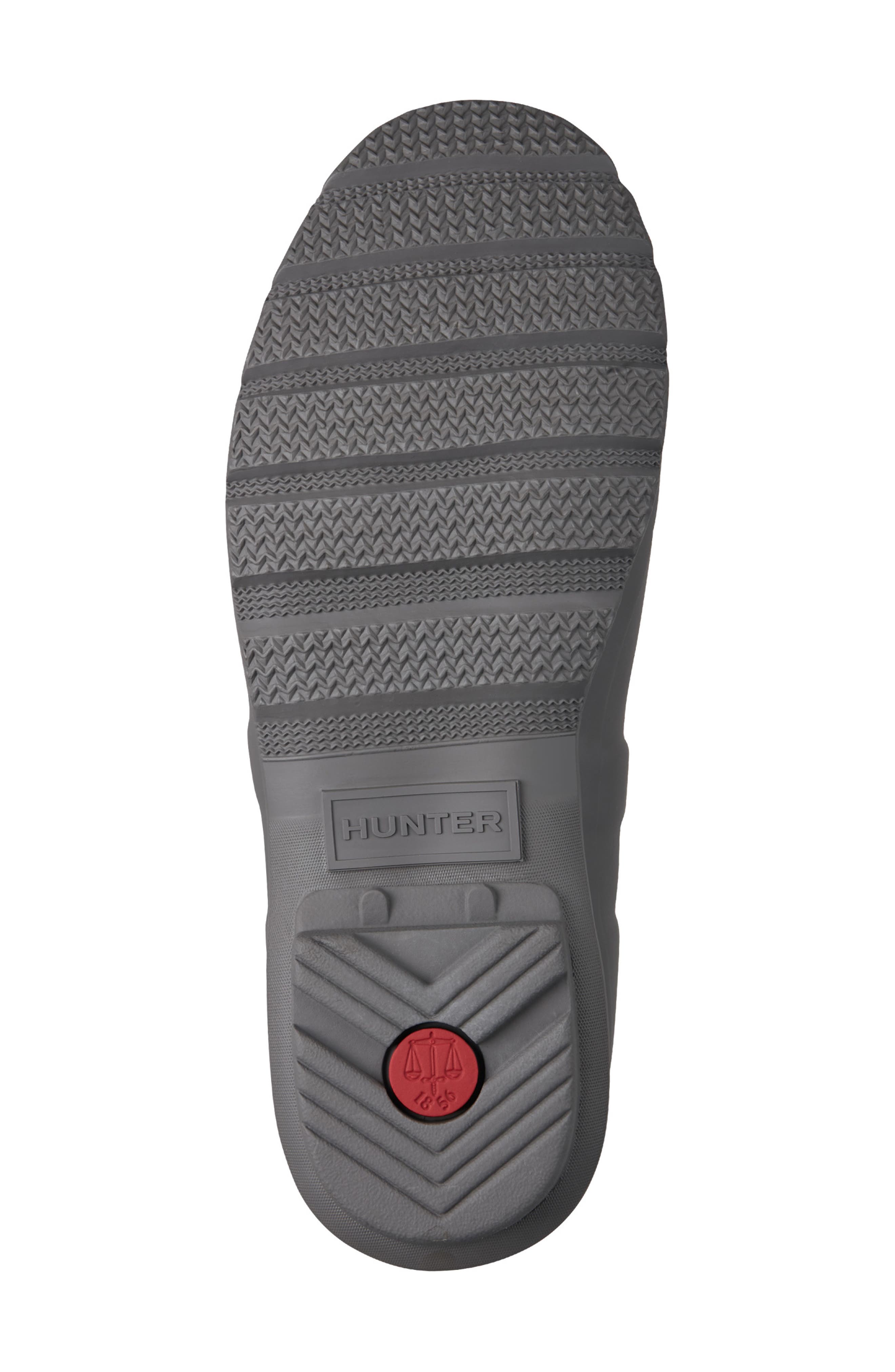 Hunter Original Tall Waterproof Rain Boot, Alternate, color, Dark Gray