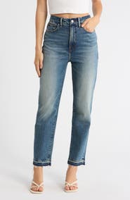 Good American Good Boy High Waist Straight Leg Jeans