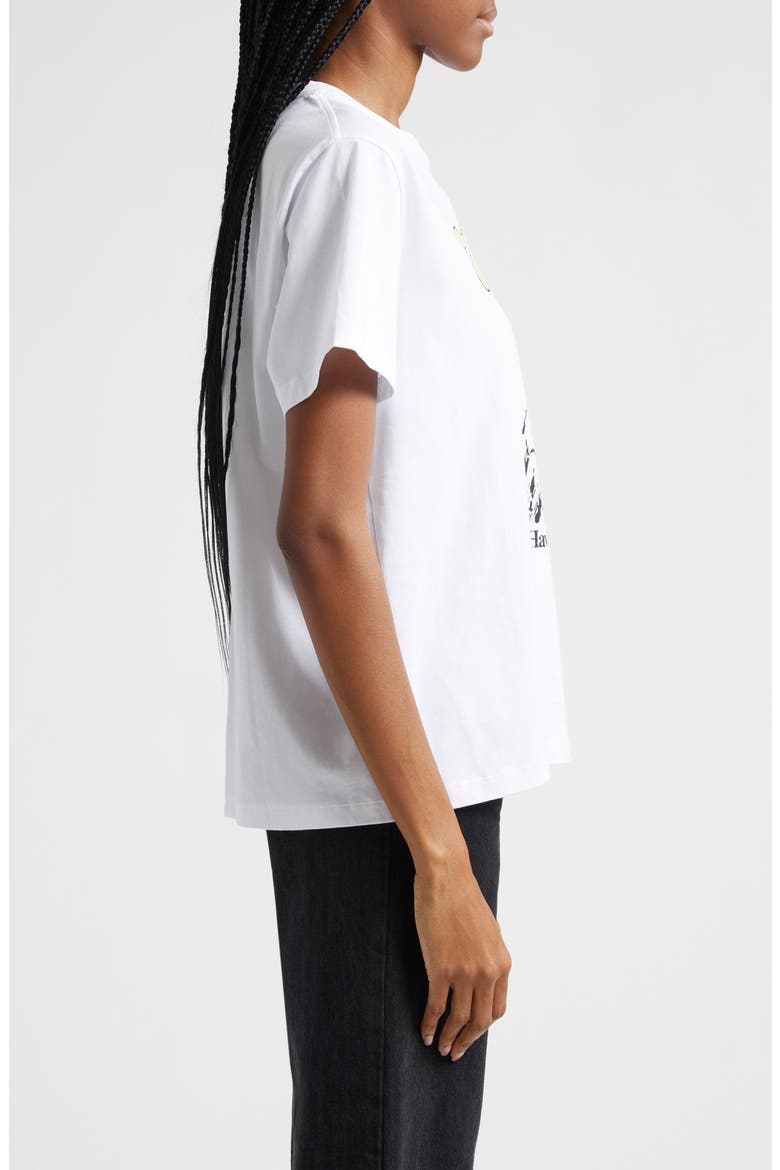 Bunny Organic Cotton Graphic T-Shirt, Alternate, color, BRIGHT WHITE