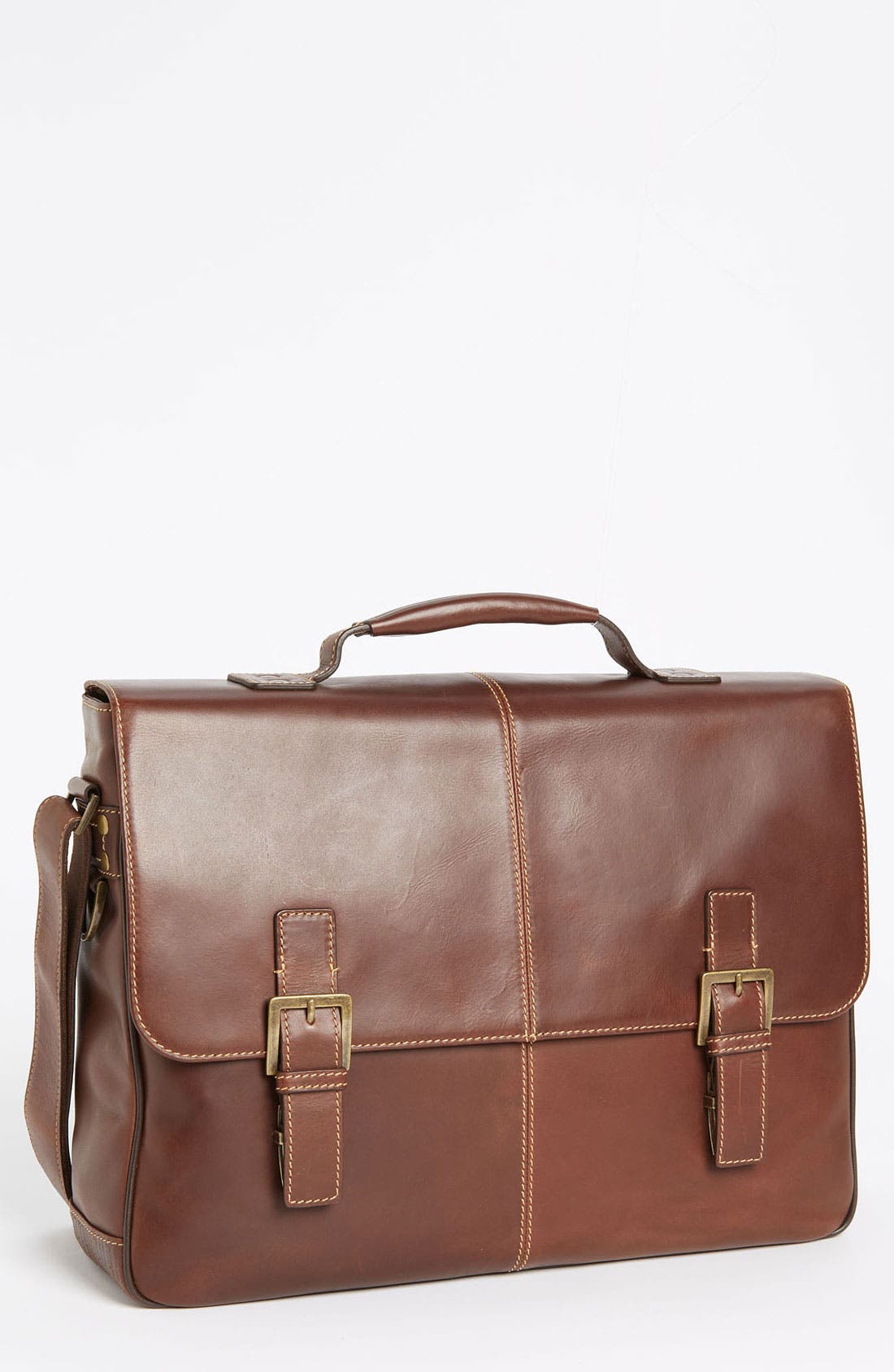 BOCONI Bryant Leather Briefcase, Main, color, 
