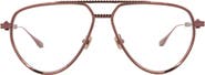 Valentino Novelty 59mm Aviator Optical Glasses