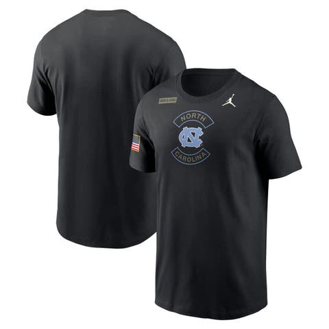 Men's Jordan Brand Black North Carolina Tar Heels 2025 Military Appreciation Dri-FIT T-Shirt