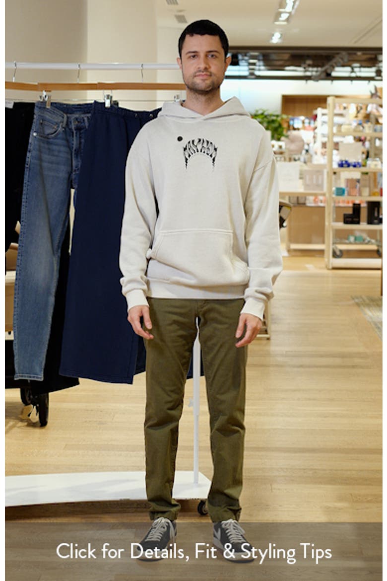 Pisces Logo Graphic Cotton Blend Hoodie video