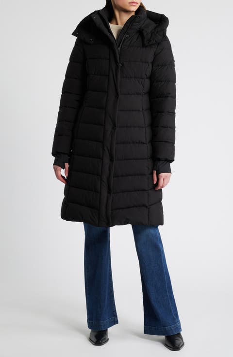 Water Resistant Hooded Puffer Jacket