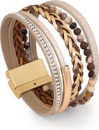 SAACHI Braided Multistrand Bracelet