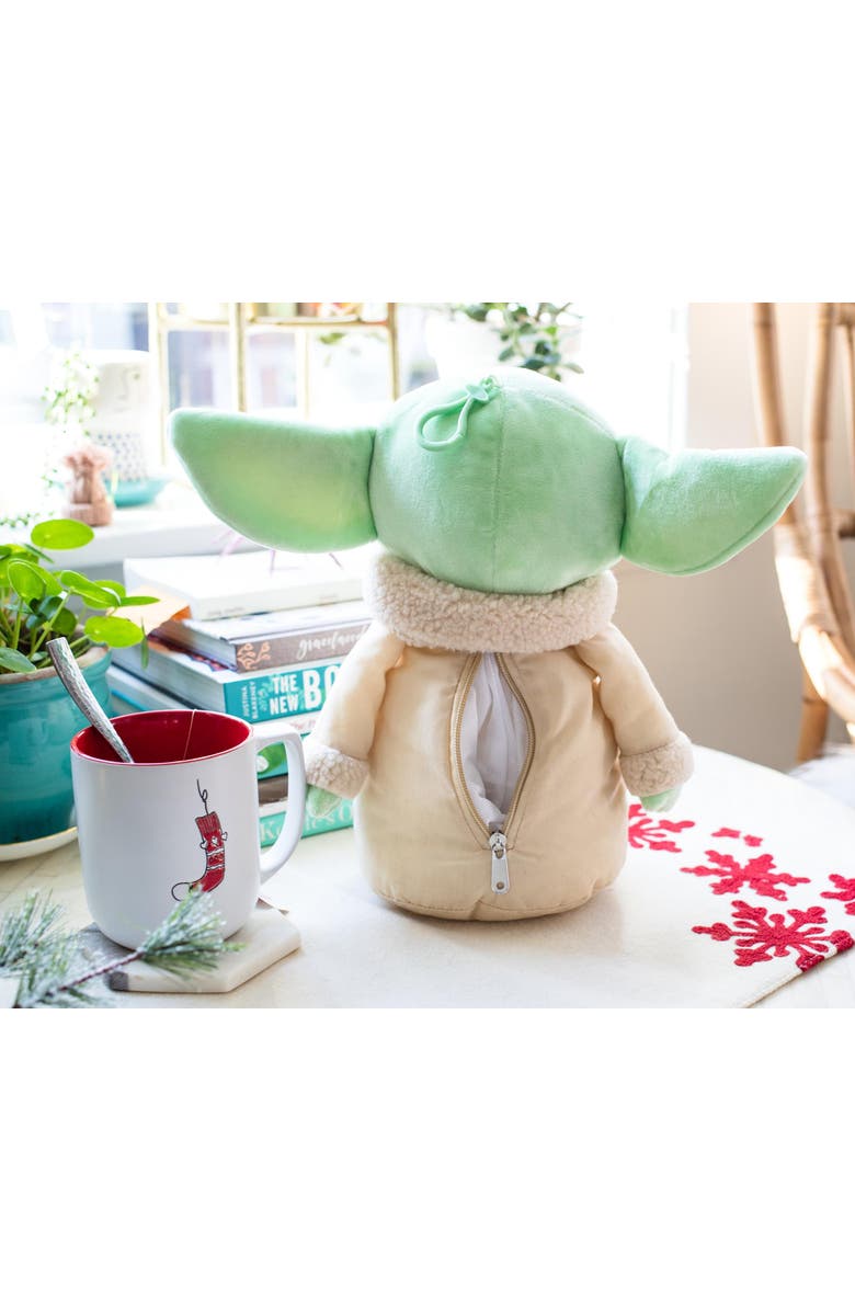 Toynk Star Wars The Mandalorian The Child Plush Toy with Pocket | 12 Inches, Alternate, color, Green