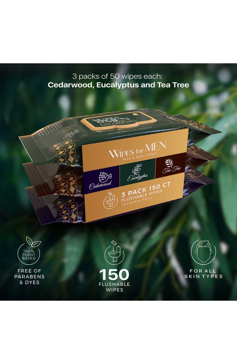 PURSONIC Full-Range Men's Grooming 4-Piece Beard Care Set, Alternate, color, Black