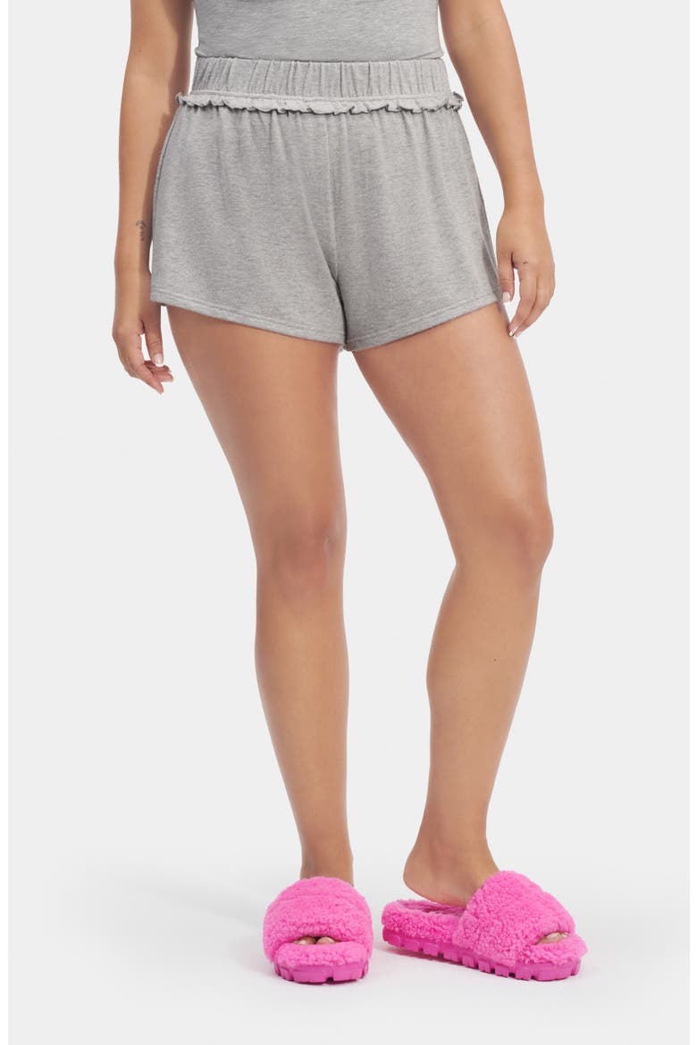 Aniyah Short Pajamas, Alternate, color, GREY HEATHER