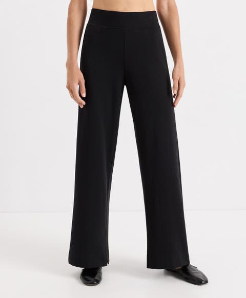 Organic Cotton Airplane Wide Leg Pant