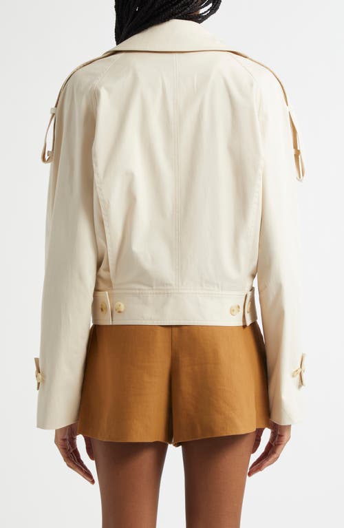 A.l.c Miles Oversized Stretch Cotton Jacket In Light Lime