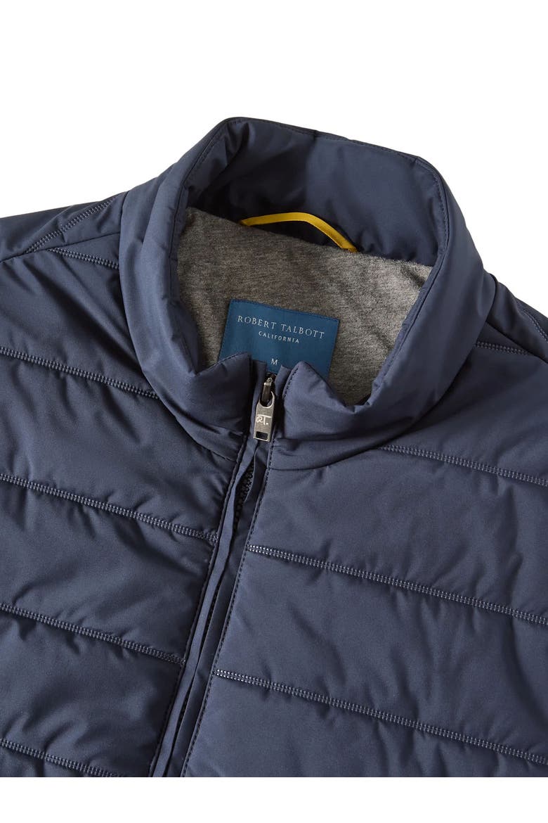 Driver Quilted Vest, Alternate, color, Navy