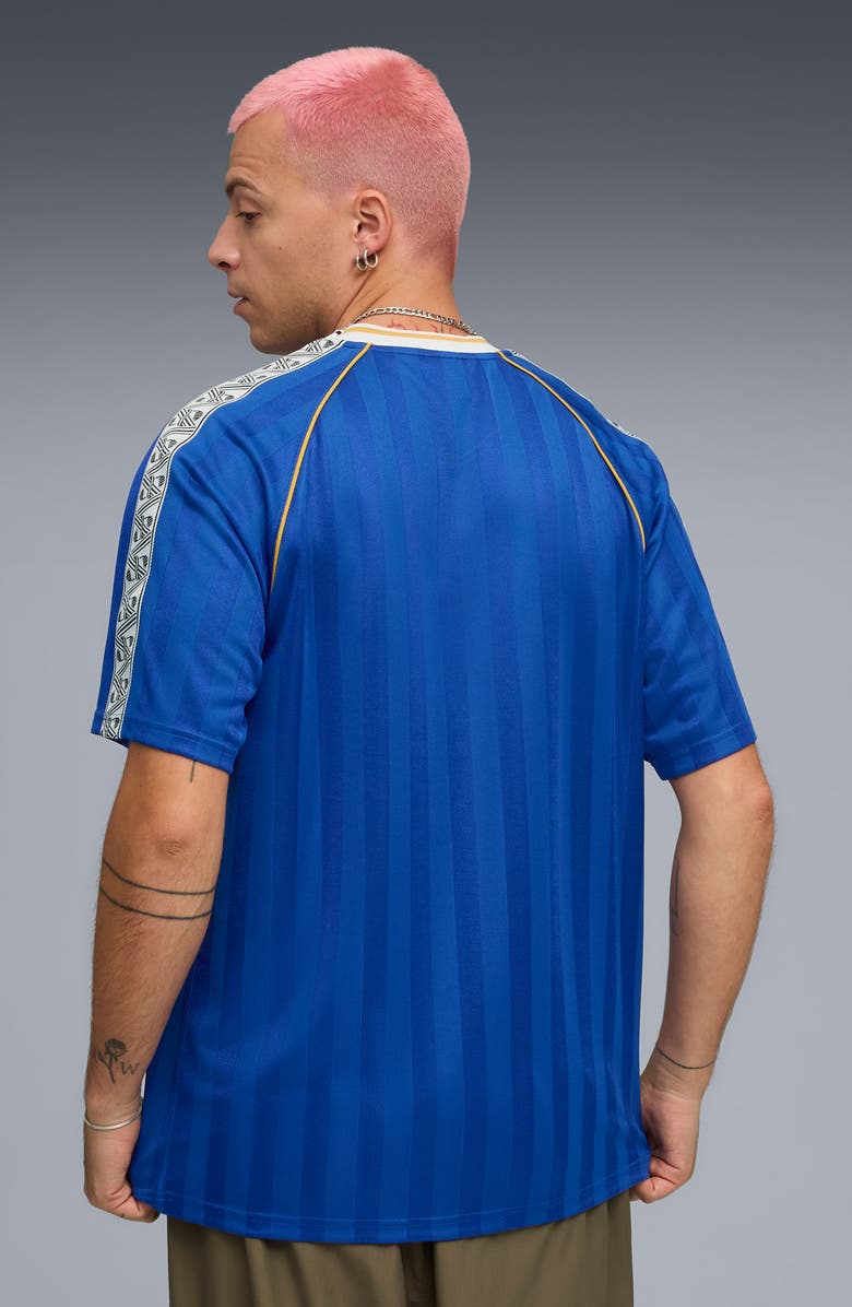 PUMA x KING Relaxed Football Jersey, Alternate, color, Mountain Blue