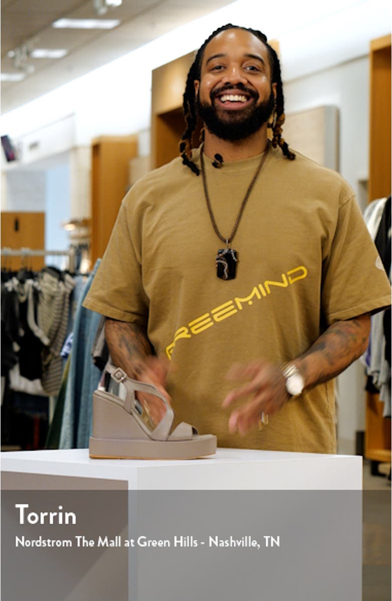 Eider Platform Wedge Sandal, sales video thumbnail