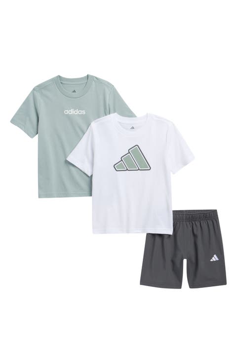 Kids' 3-Piece T-Shirt & Mesh Shorts Set (Toddler)