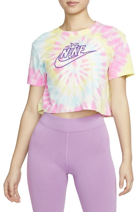 Sportswear Crop Graphic Tee