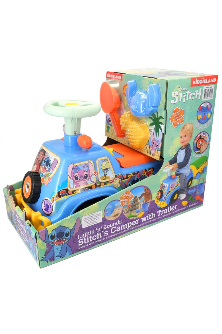 Lights N' Sounds Camper Stitch, Disney Foottofloor Vehicle, Alternate, color, Multicolored