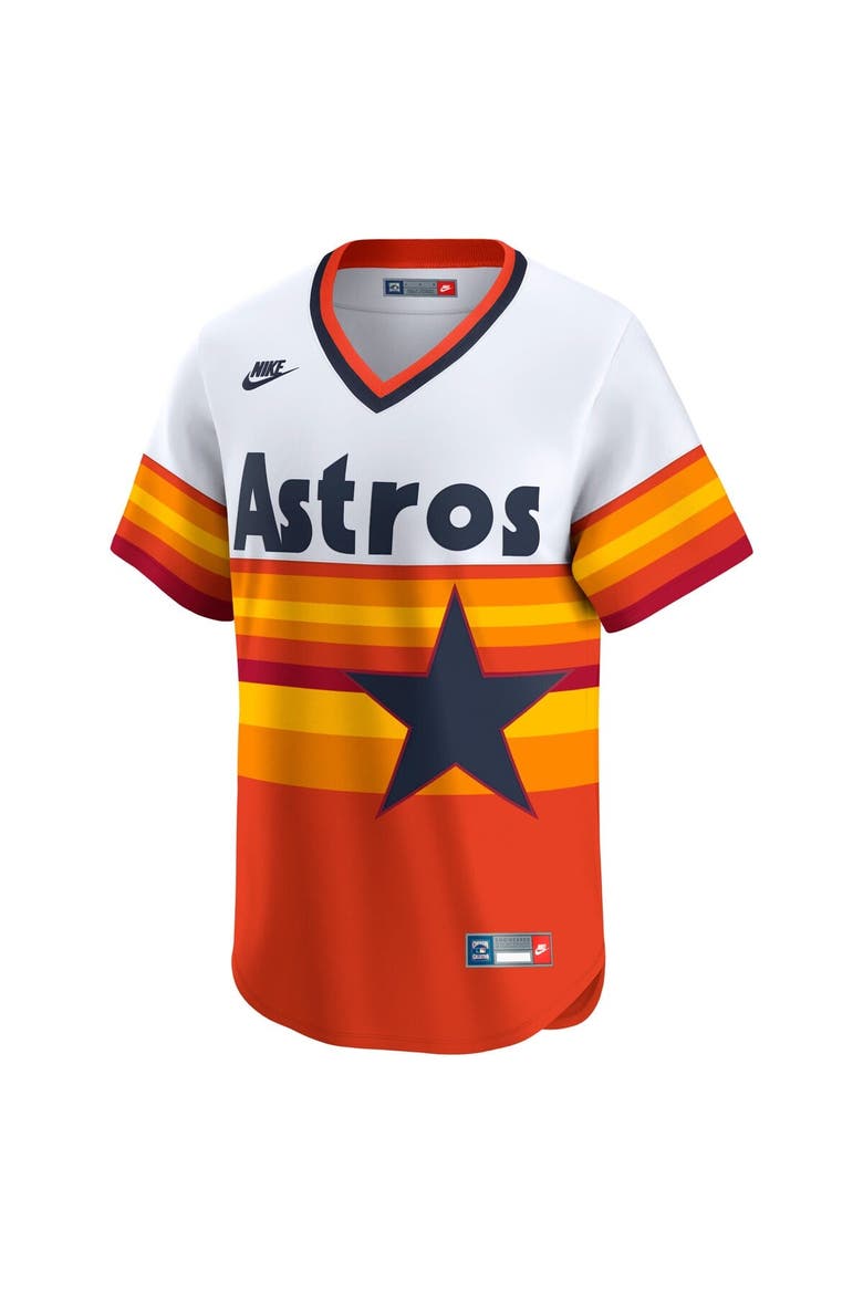 Men's Nike White Houston Astros Throwback Cooperstown Collection Limited Jersey, Alternate, color, White