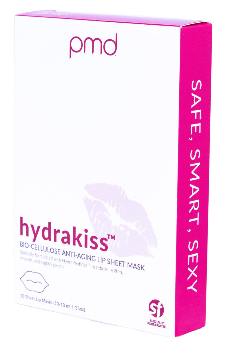 PMD Hydrakiss<sup>™</sup> Bio-Cellulose Anti-Aging Lip Sheet Mask, Alternate, color, 