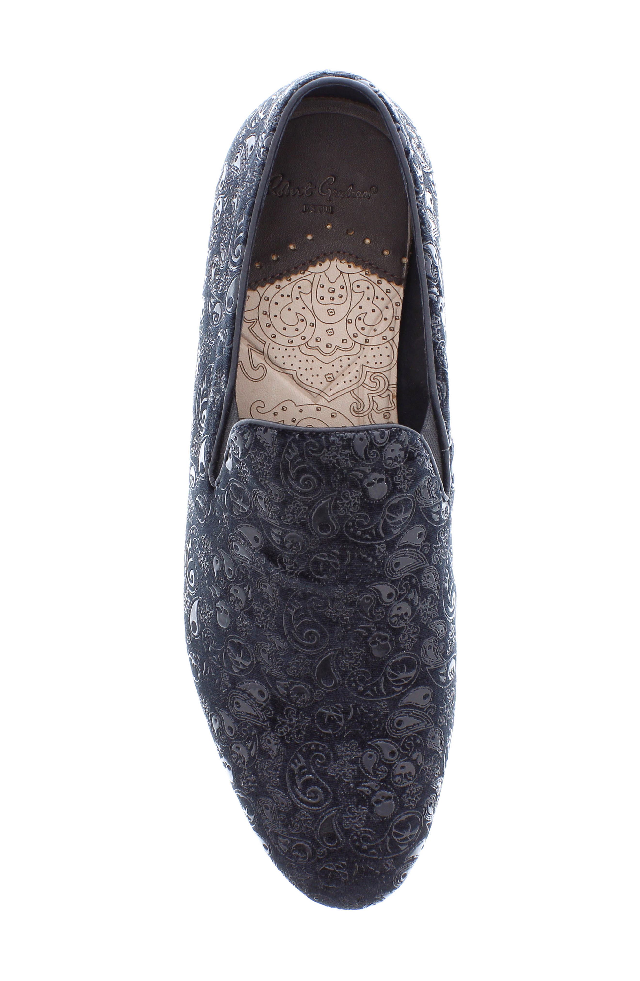 Robert Graham Rodin Smoking Slipper, Alternate, color, 