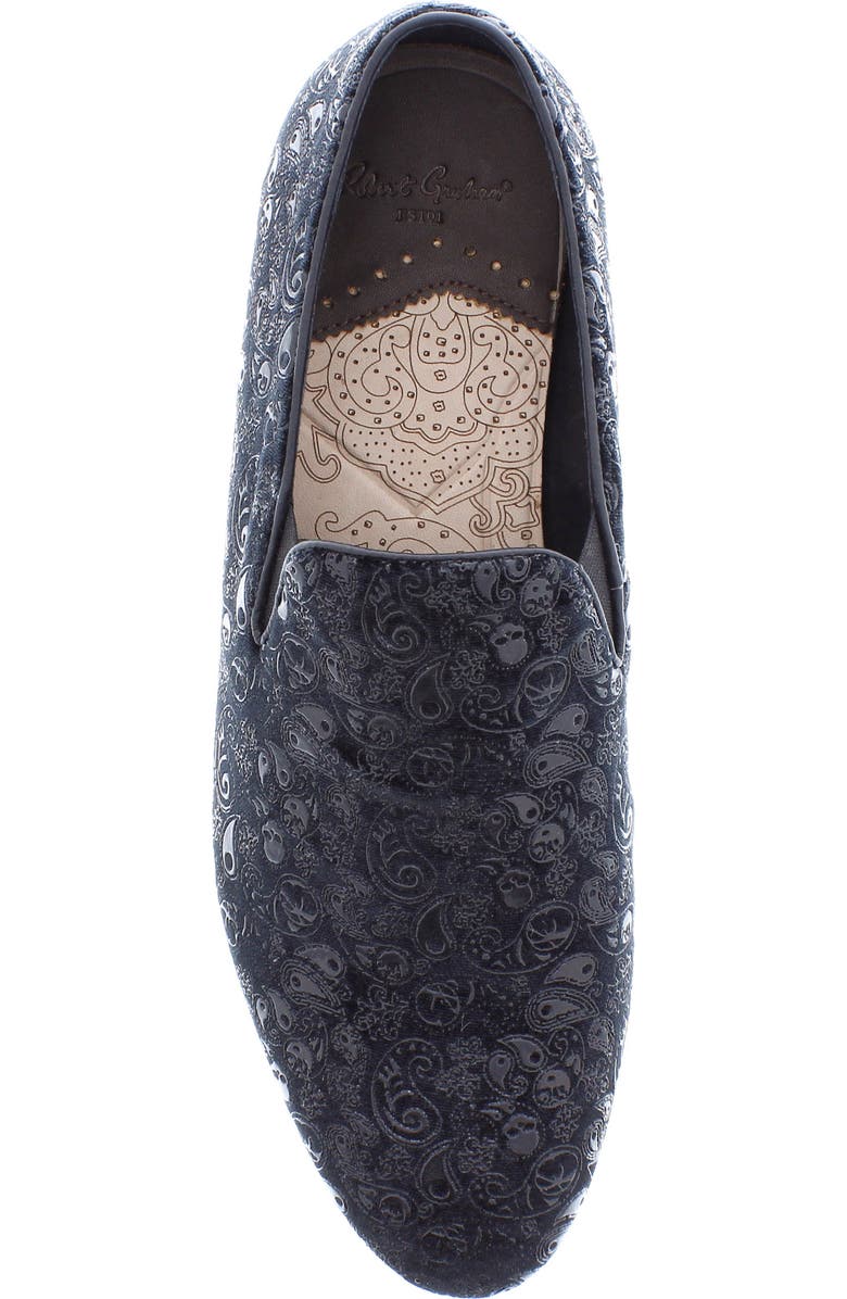 Robert Graham Rodin Smoking Slipper, Alternate, color,