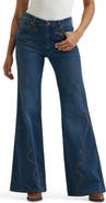 Wrangler 70s Flare Western Stitch High Waist Flare Jeans