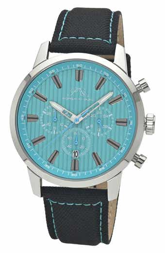 Ryder Chronograph Canvas Strap Watch, 44mm